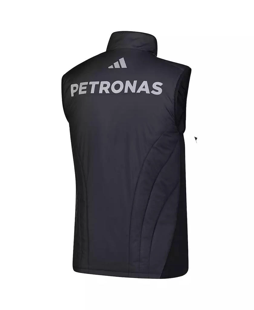 Adidas Men
s Black Mercedes-AMG Petronas F1 Team Wear Mechanics Full Zip Sweater Vest 3