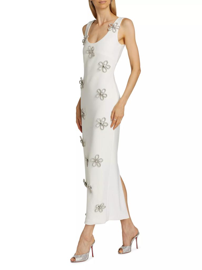 Elliatt Delia Crystal Flower Body-Con Dress