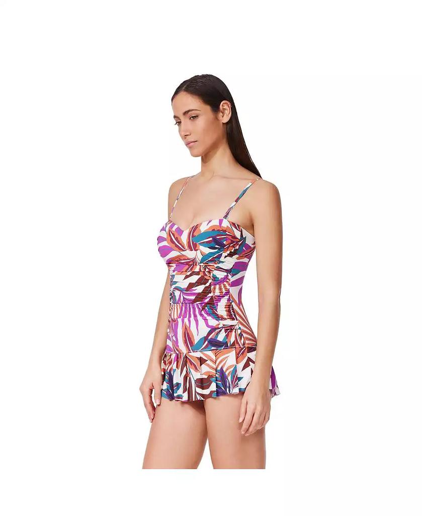 Profile by Gottex Women's Plantopia Bandeau Swimdress