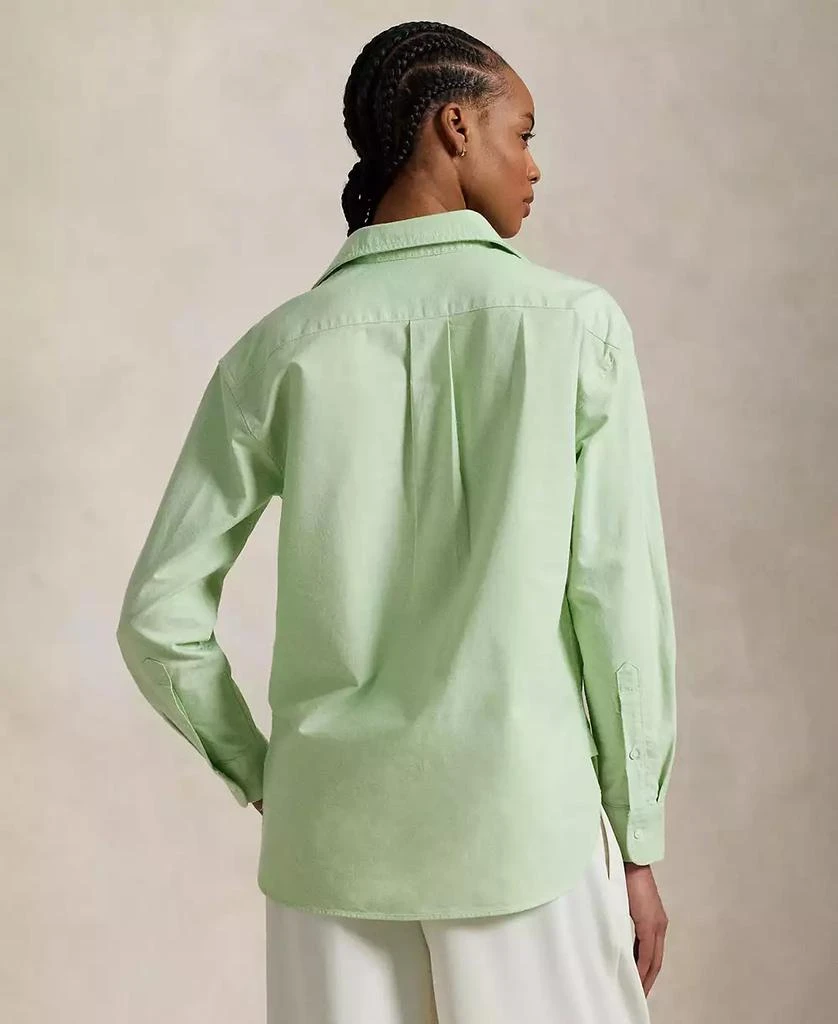 Ralph Lauren Women's Relaxed-Fit Cotton Oxford Shirt 2