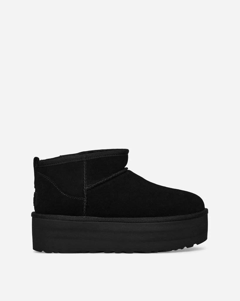 UGG Women's Classic Ultra Mini Platform Boots Black 1