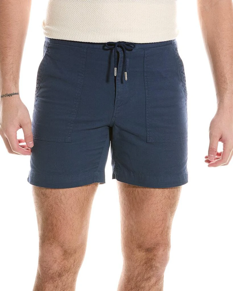 Robert Talbott Anderson Linen-Blend Drawstring Short 1