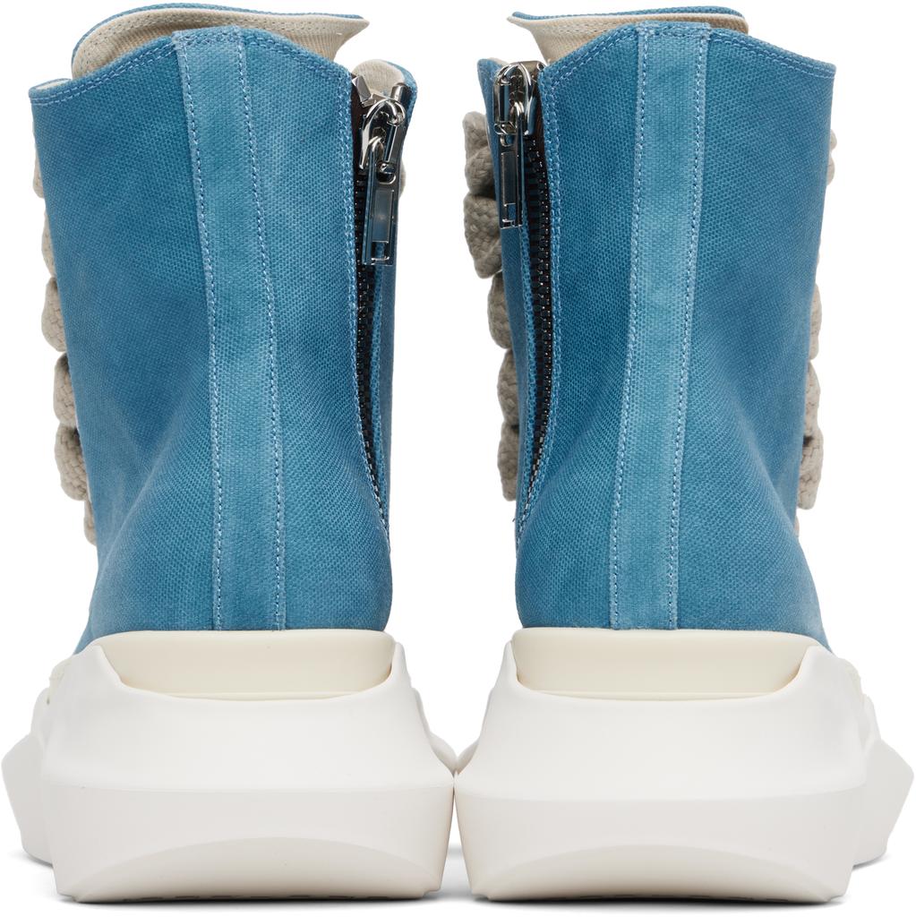 Shop Blue Hollywood Jumbo Laces Abstract Sneak Sneakers on