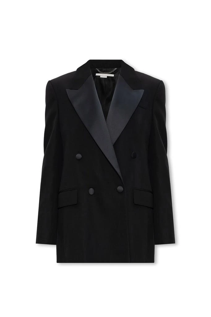 Stella McCartney Stella McCartney Tuxedo Satin-Lapels Tailored Blazer 1