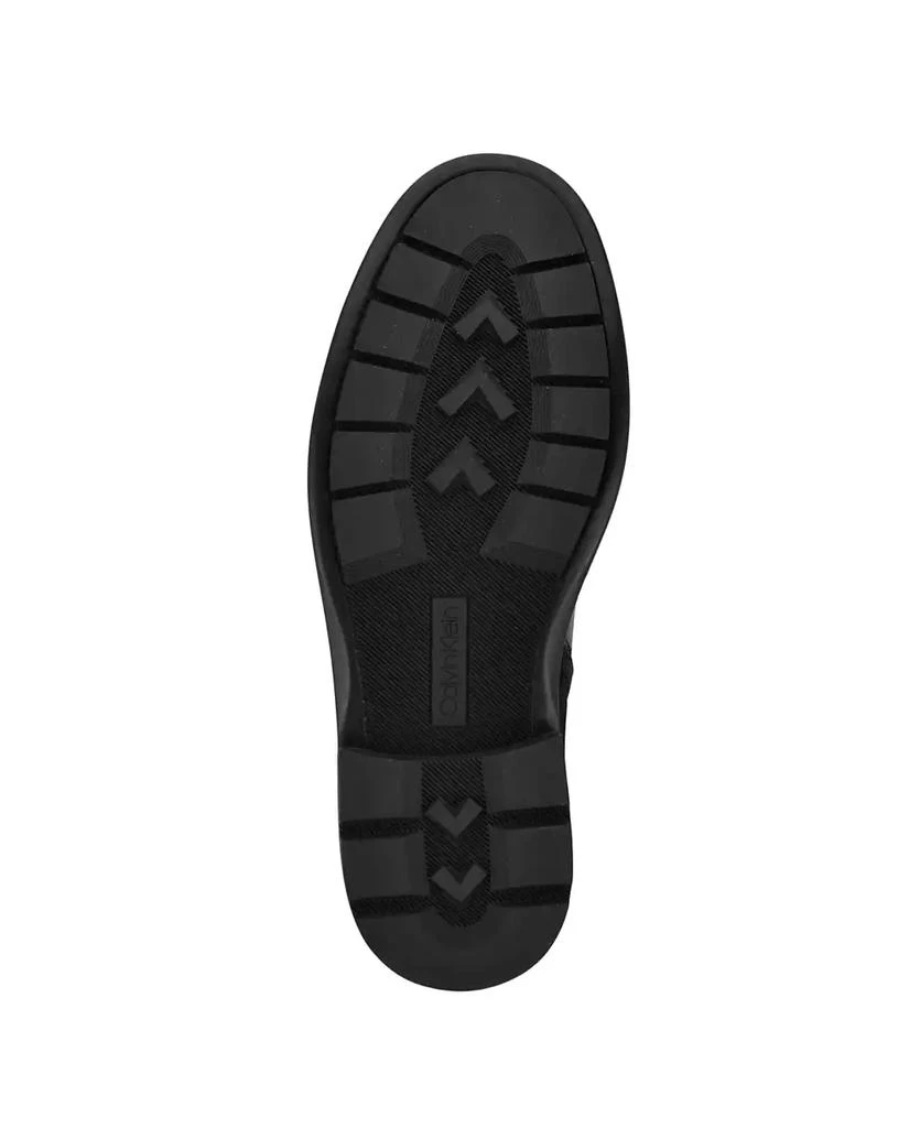 Calvin Klein Men's Domly Lace-Up Almond Toe Casual Boots 5