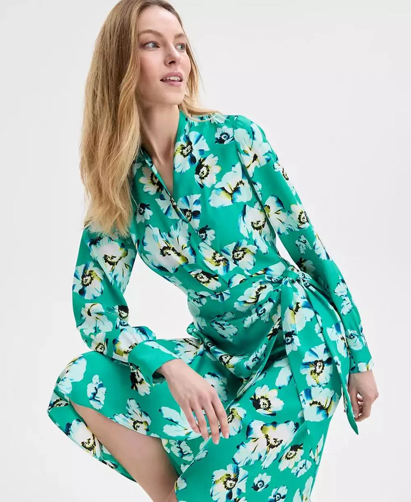 INC International Women's Floral-Print Wrap Dress, Exclusively at Macy's 2