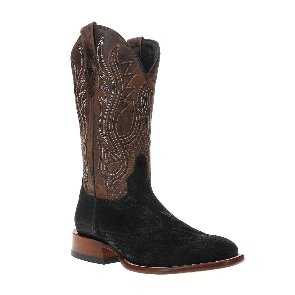 STETSON River Horse Round Toe Cowboy Boots
