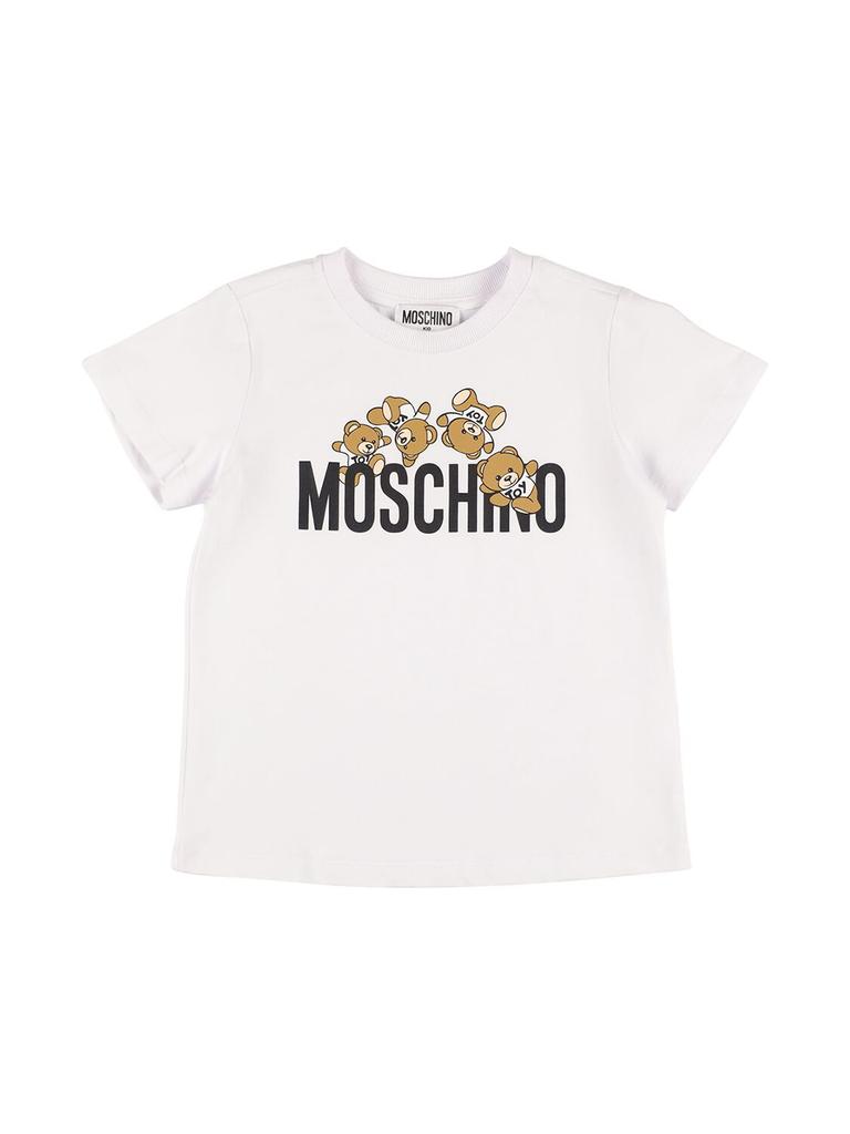 MOSCHINO Cotton Jersey T-shirt