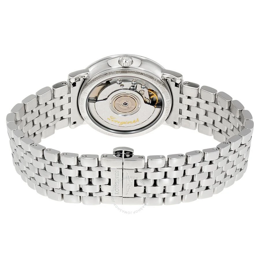 Longines Elegant Automatic White Dial Ladies Steel Watch L4.809.4.11.6 3