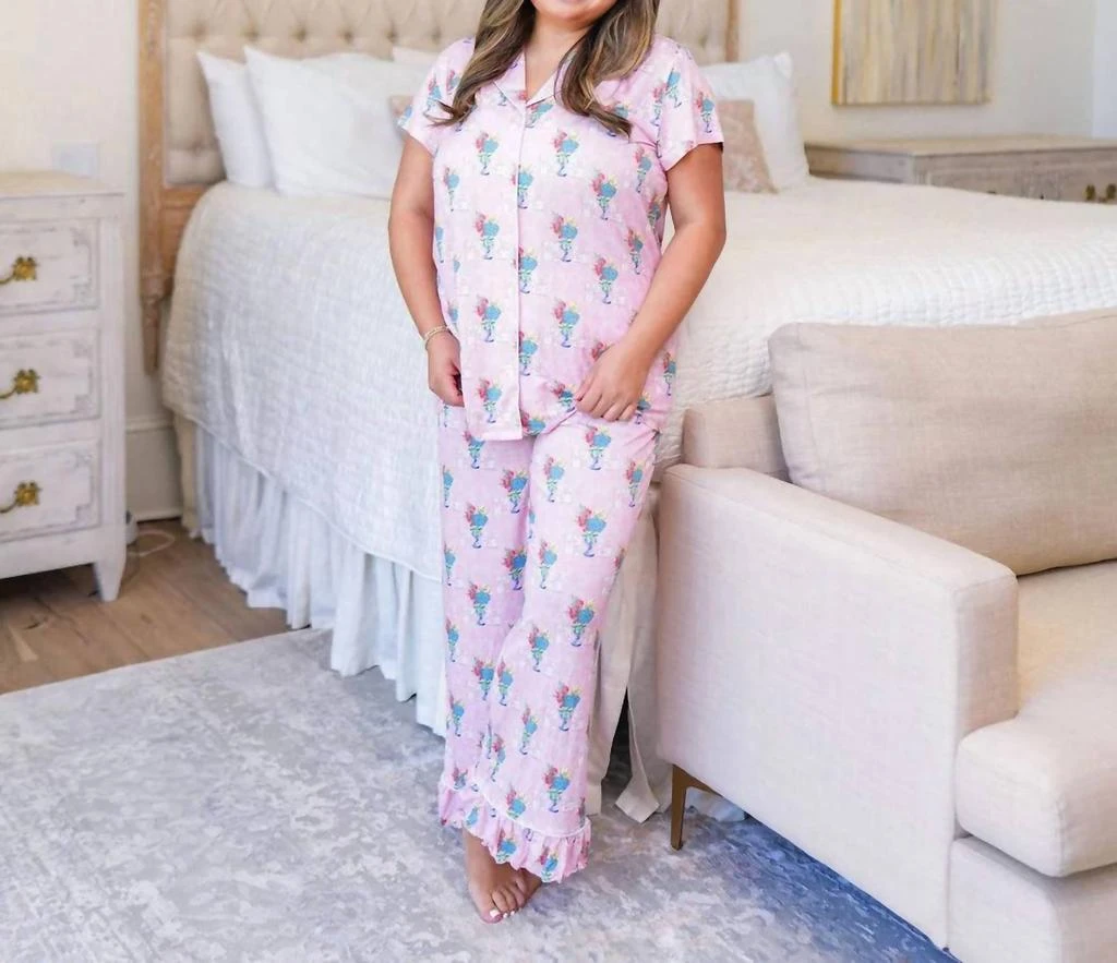 Sorority And Sisterhood Sorority And Sisterhood - Mahjong Heirloom Pajama Set