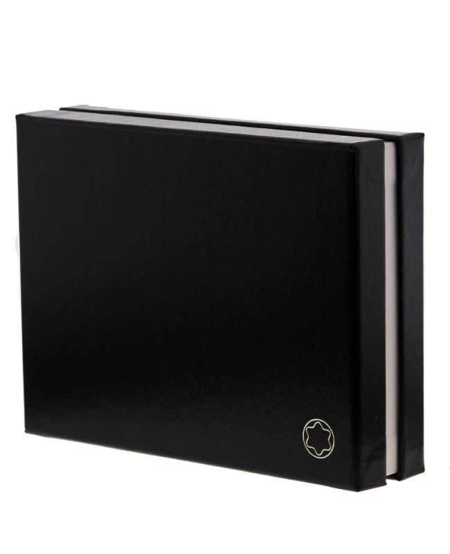 MontBlanc Montblanc 3/4 Black Leather Phone Pouch 107044 3