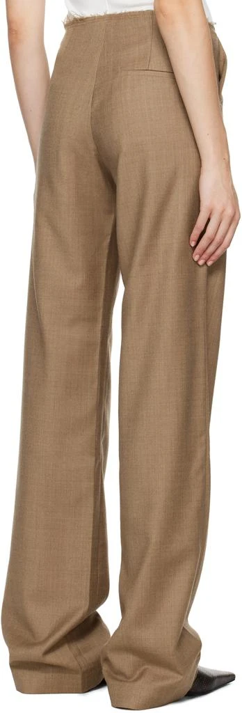 Aya Muse Beige Nai Trousers 3