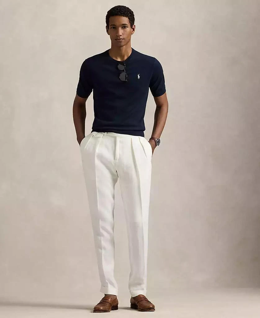 Ralph Lauren Men's Cotton Crewneck Short-Sleeve Sweater 4
