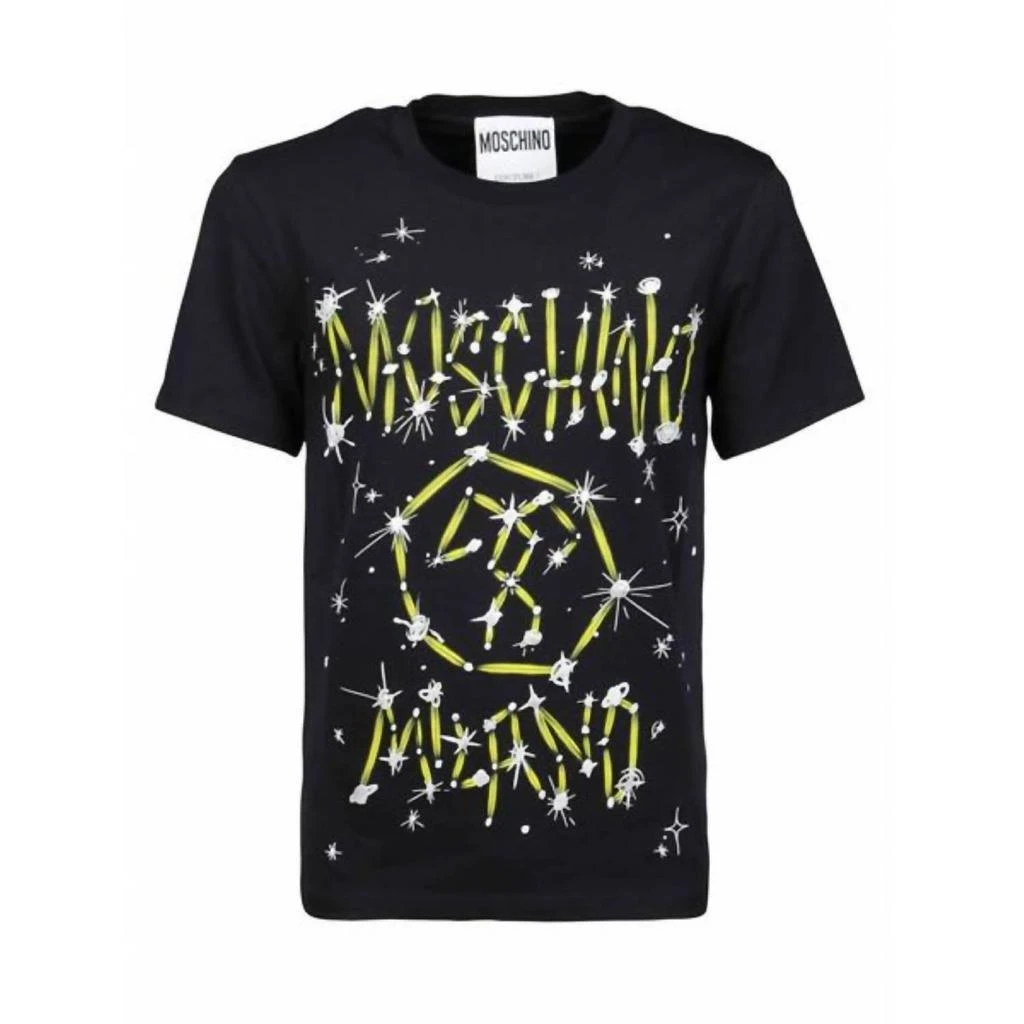Moschino Moschino - Men's Cotton Graffiti Logo Short Sleeve T-Shirt 1