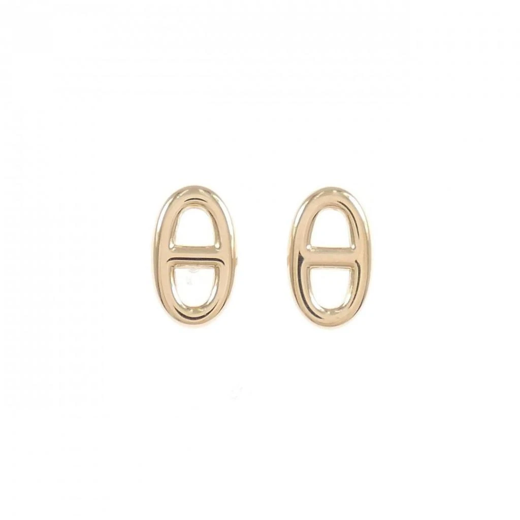 Hermes pink gold (18K) Stud Earrings (Pre-Owned)