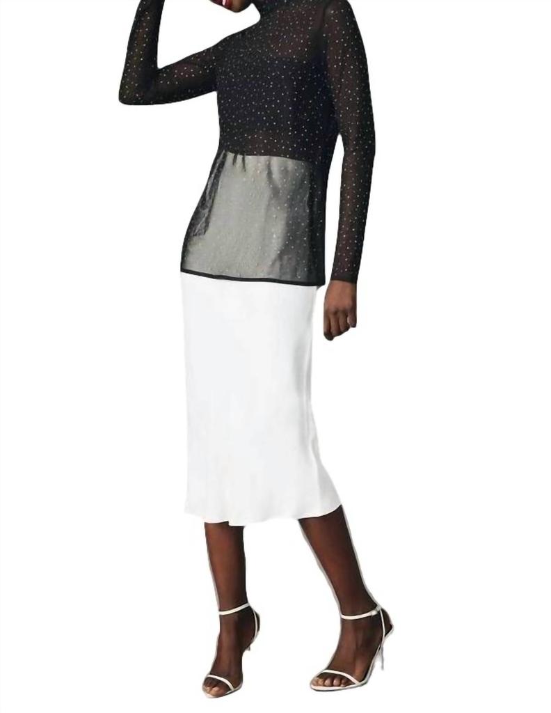 Eva Franco Eva Franco - Starlight Long-Sleeve Sheer Tunic