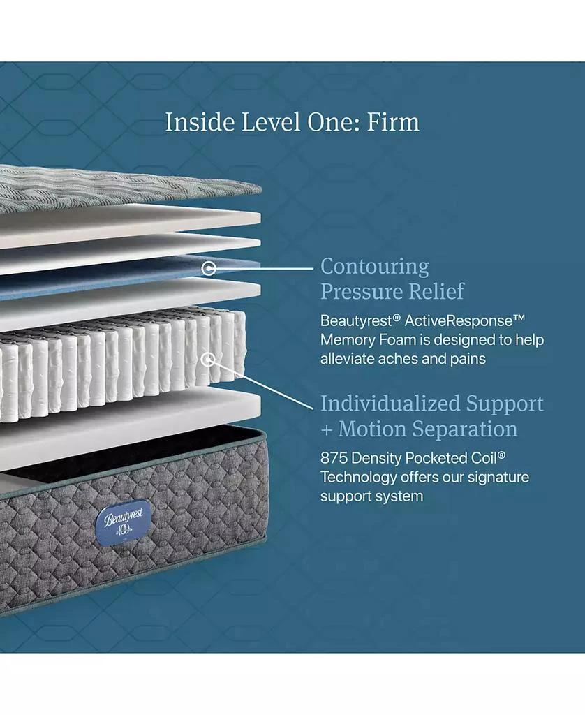 Beautyrest Level One 13" Firm Tight Top Mattress - 3
