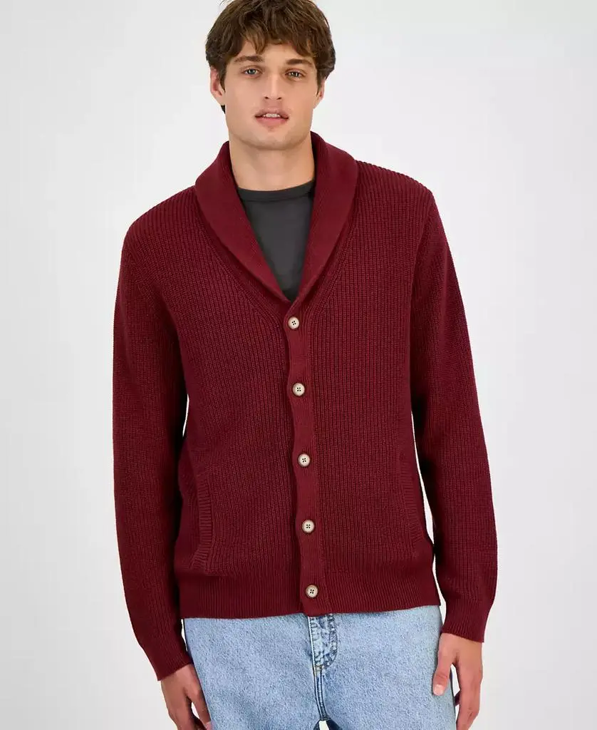Sun + Stone Men's Alvin Cardigan Sweater, Created for Macy's