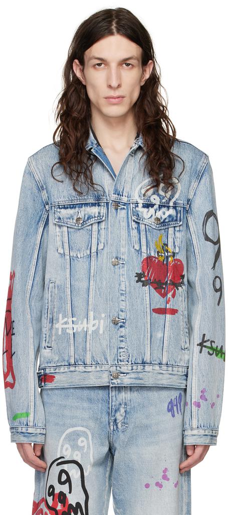 Shop Blue Juice WRLD 999 CLUB Edition Classic Trip Denim Shop Blue Juice WRLD 999 CLUB Edition Classic Trip Denim