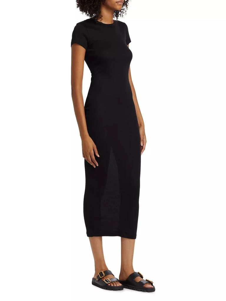 WARDROBE.NYC Cap-Sleeve Cotton Body-Con Dress 4