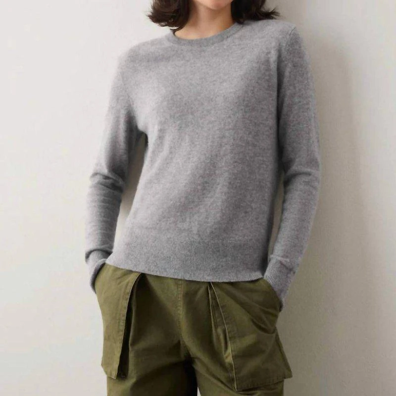 White + Warren Cashmere Classic Crewneck 1