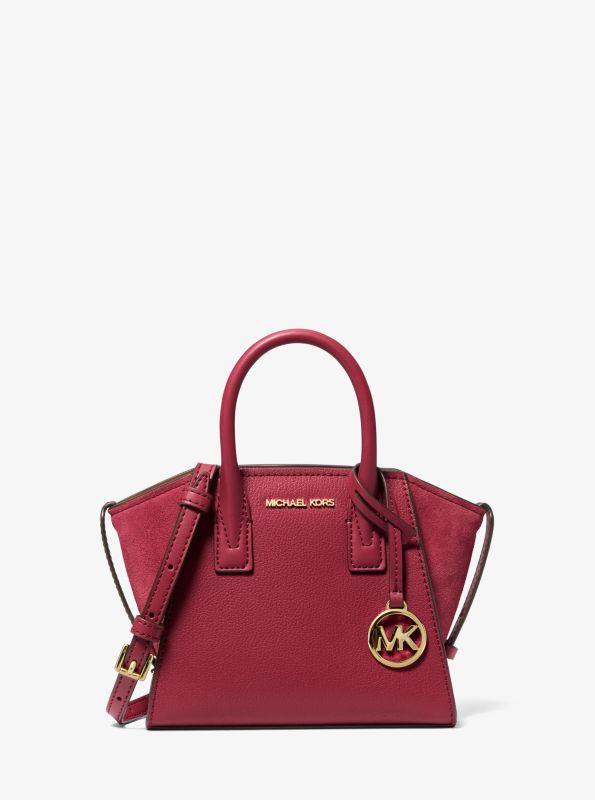 ショルダーバッグ・ポシェット MICHAEL KORS Avril Extra-Small Leather and Suede Satchel Avril Extra-Small Leather and Suede Satchel | Michael Kors [US]