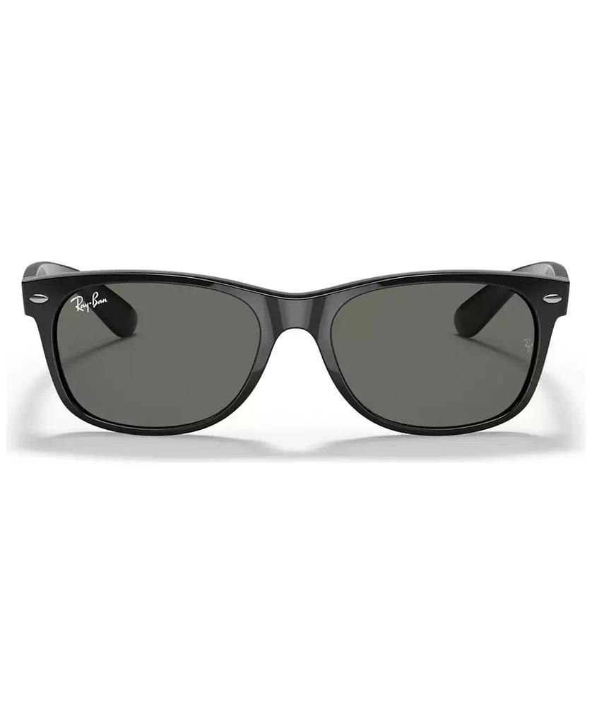 Ray-Ban Unisex Low Bridge Fit Sunglasses, RB2132F NEW WAYFARER CLASSIC 58 6