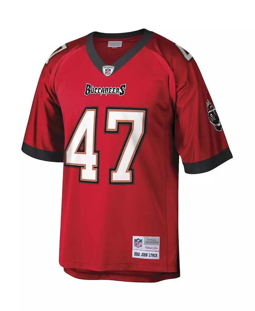 Mitchell & Ness Men's John Lynch Red Tampa Bay Buccaneers Legacy Replica Jersey 3