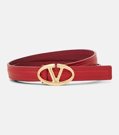 VLogo Bold leather belt – On Sale Now with Up to 20% Off  display picture 3