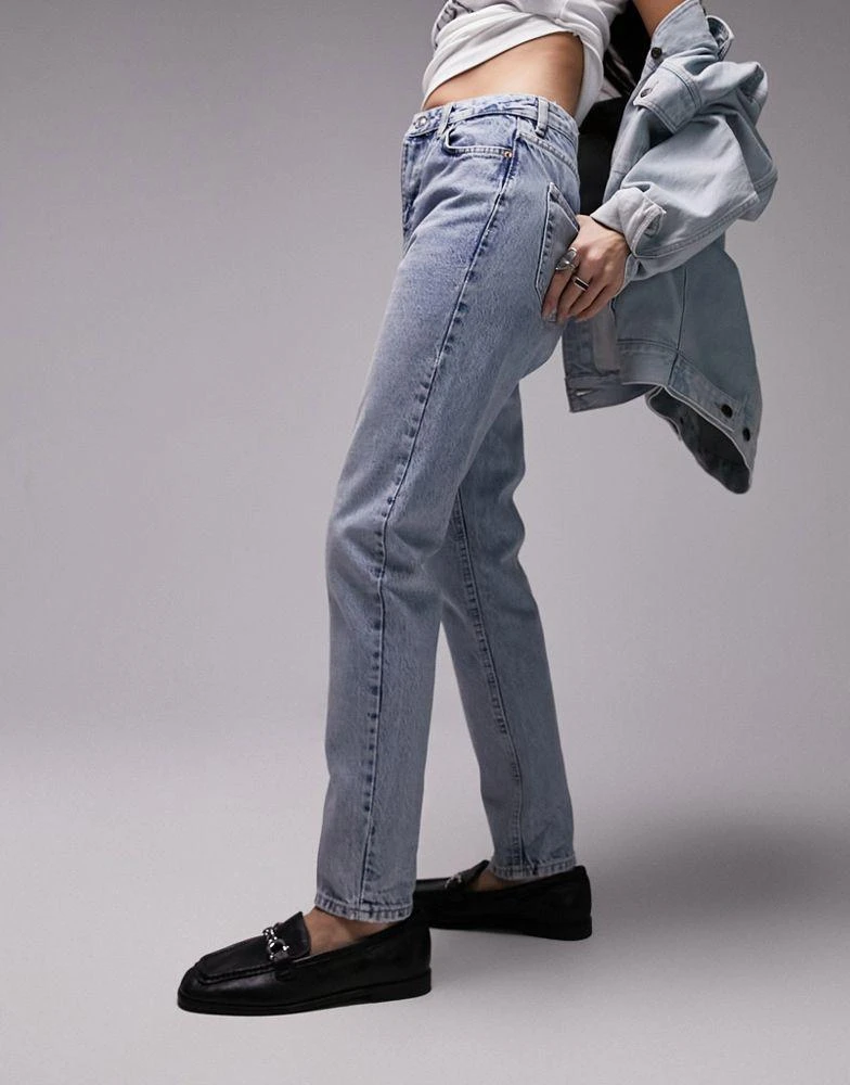 Topshop Topshop Original Mom high rise jean in bleach 5