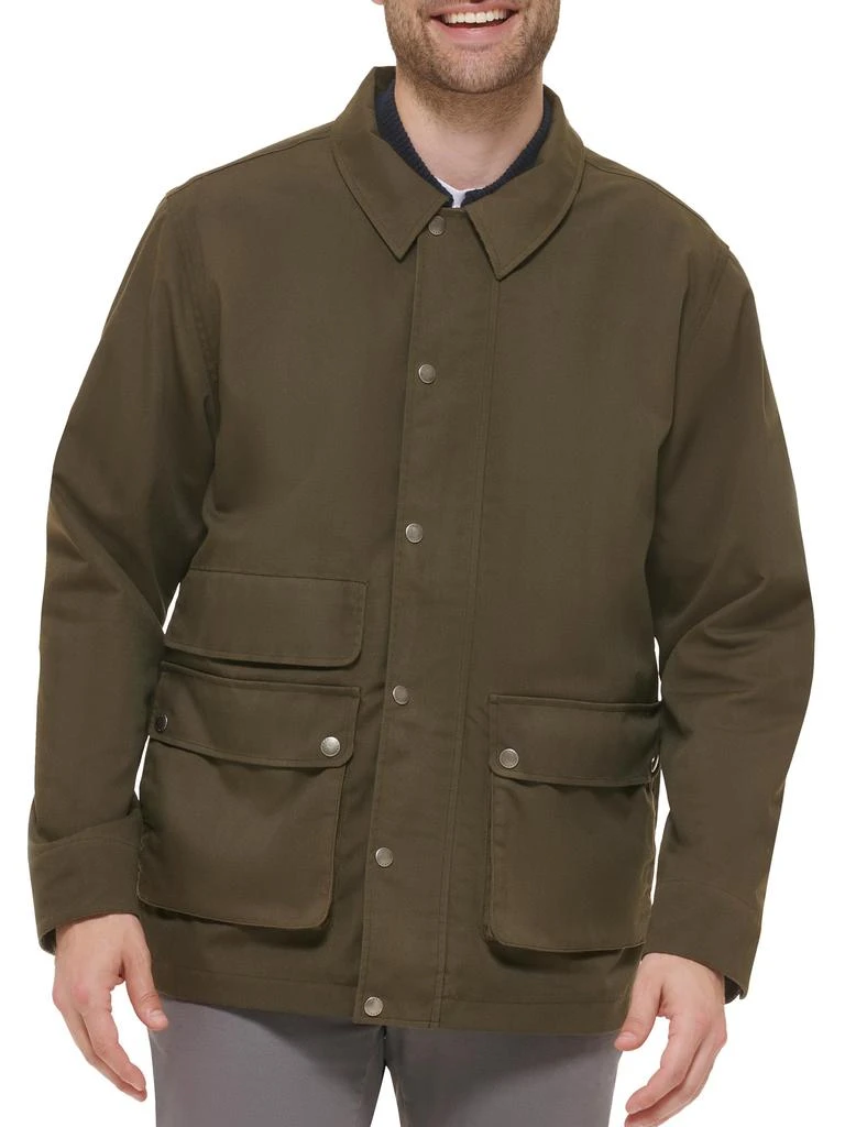 Cole Haan Waxed Rain Jacket