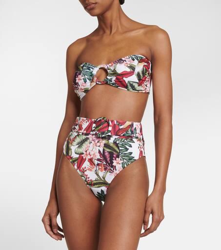 Alexandra Miro Ursula printed bikini bottoms
