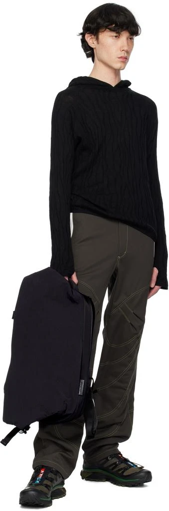 Côte & Ciel Black Isar M Komatsu Onibegie Nylon Backpack 4