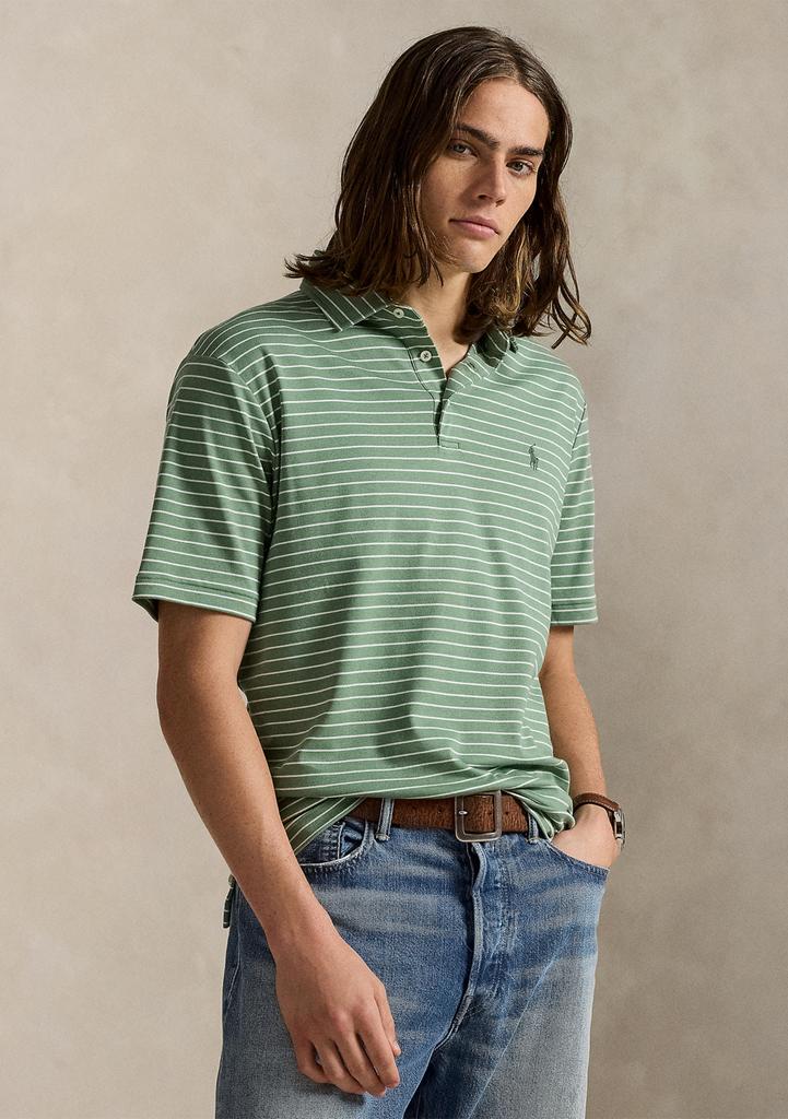 トップス ERNEST W. BAKER PIN STRIPE POLO Ernest W. Baker Black Pinstripe Polo - Polo Shirts - BeyondStyle