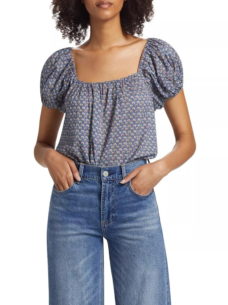 DÔEN Tonya Floral Cotton Top 3