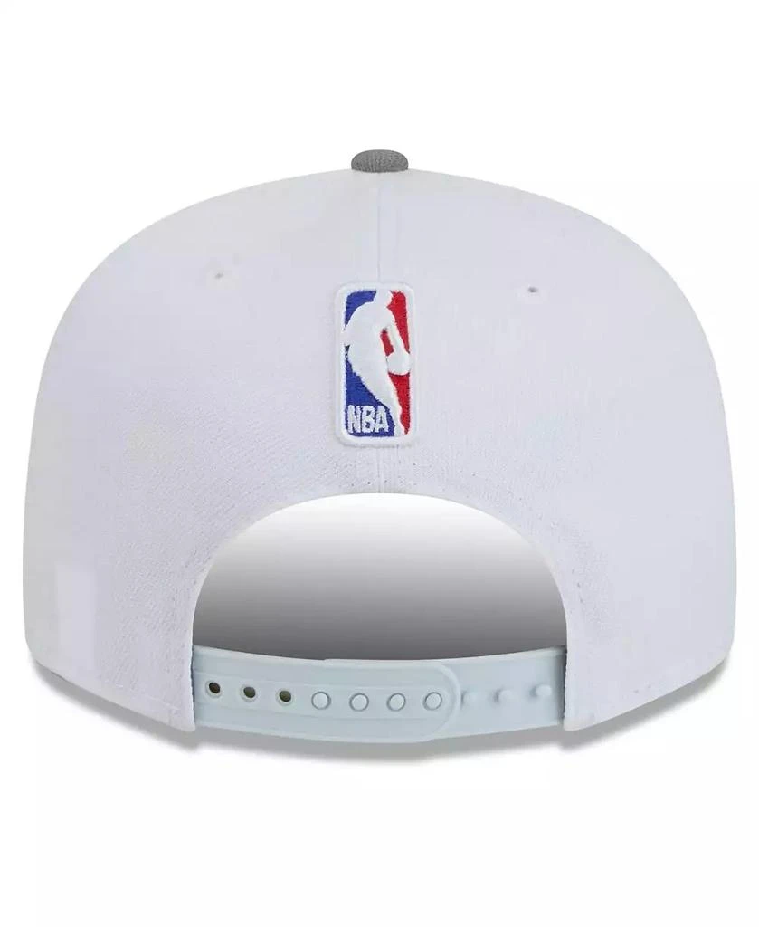 New Era Men's White Dallas Mavericks 2024/25 City Edition 9FIFTY Snapback Hat 5