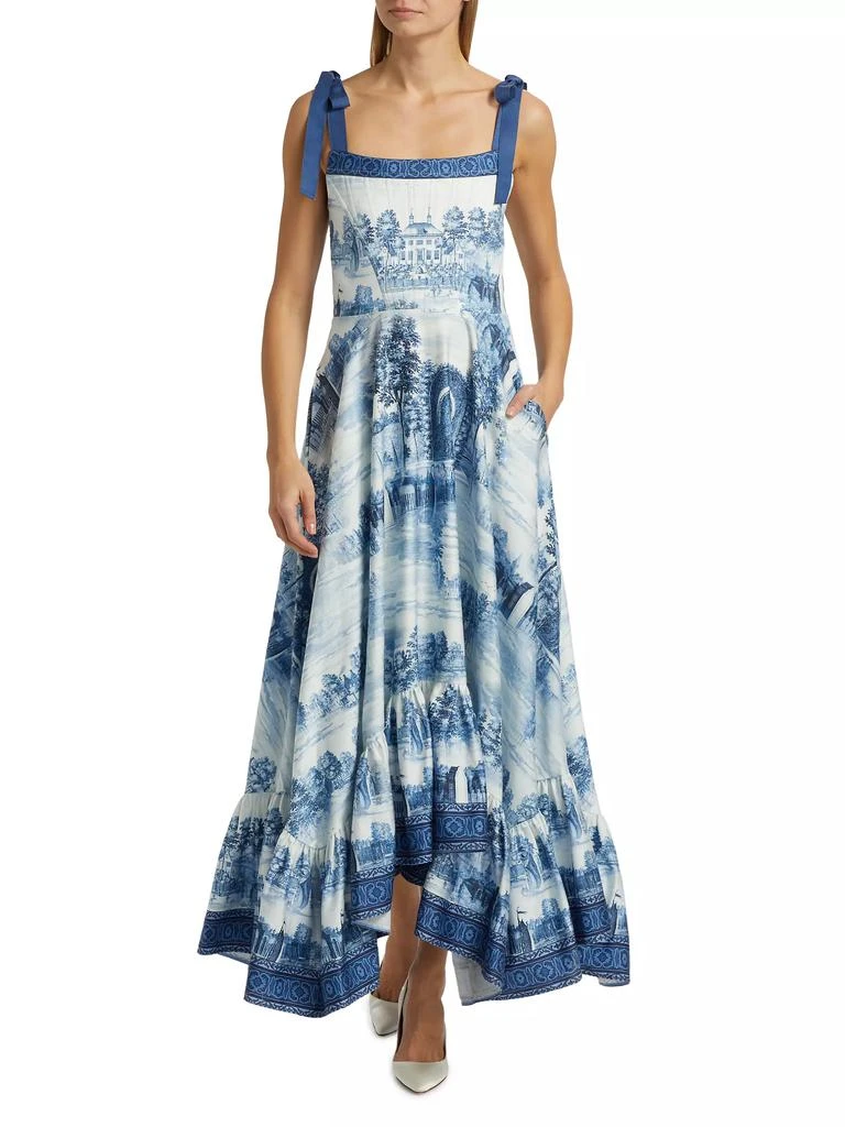Alice + Olivia Rosalee Bustier Maxi Dress 2