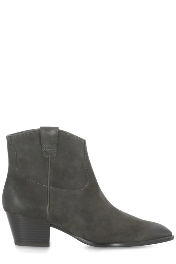 Ash Ash Pointed-Toe Side-Zip Ankle Boots 1