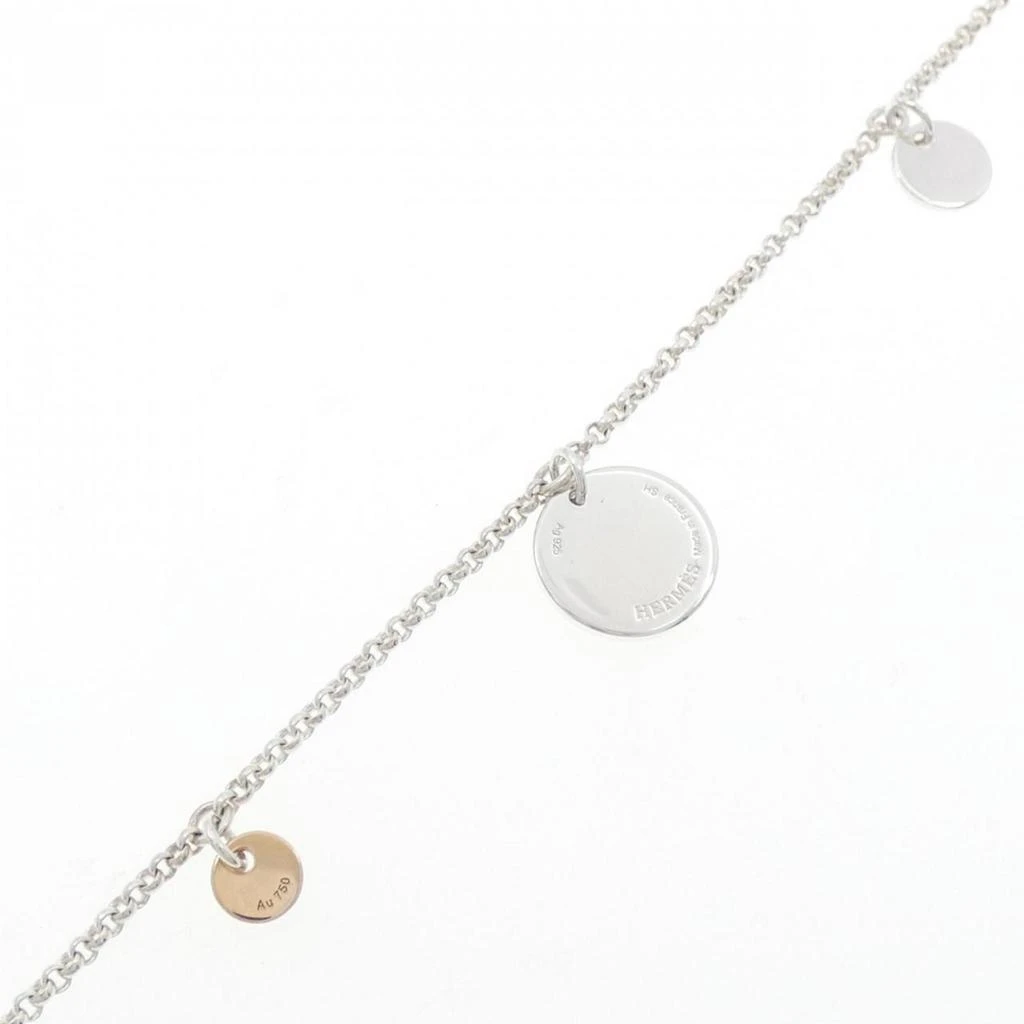 Hermes pink gold (18K) 925 Charm Bracelet (Pre-Owned) 2