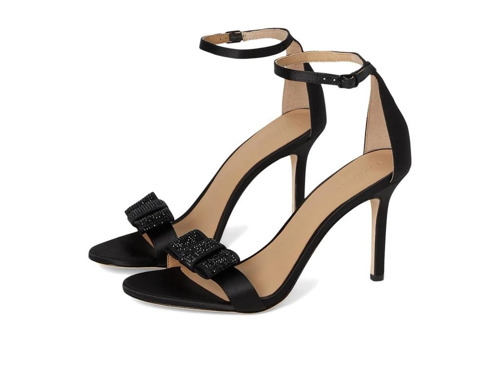 Ralph Lauren Allie Bow-Trim Satin Sandals 1