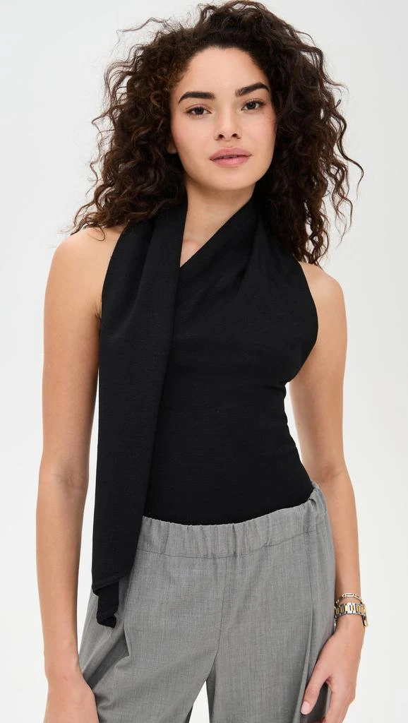 Pixie Market Neck Tie Knit Top 1