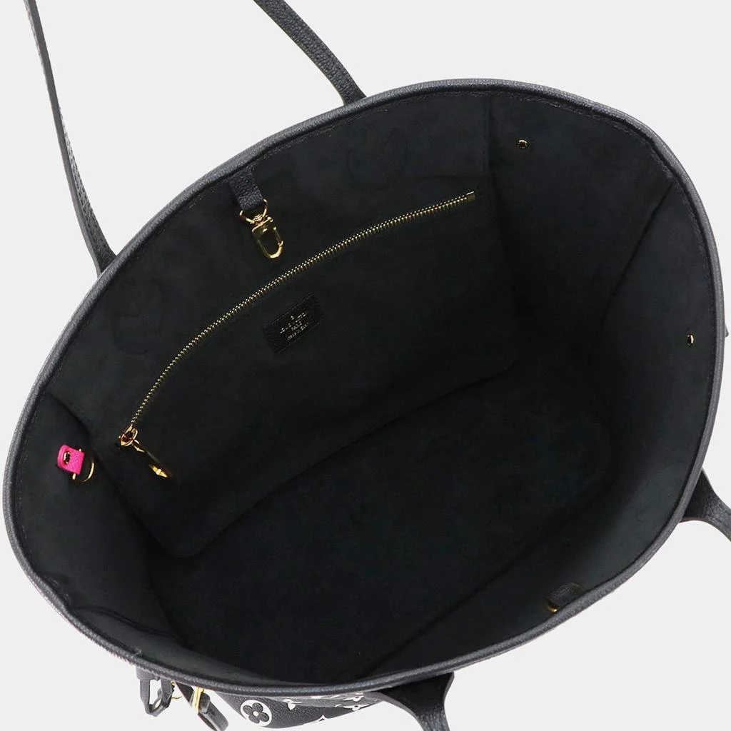 Louis Vuitton Louis Vuitton Neverfull MM Monogram Empreinte Black White Leather Tote Bag 7
