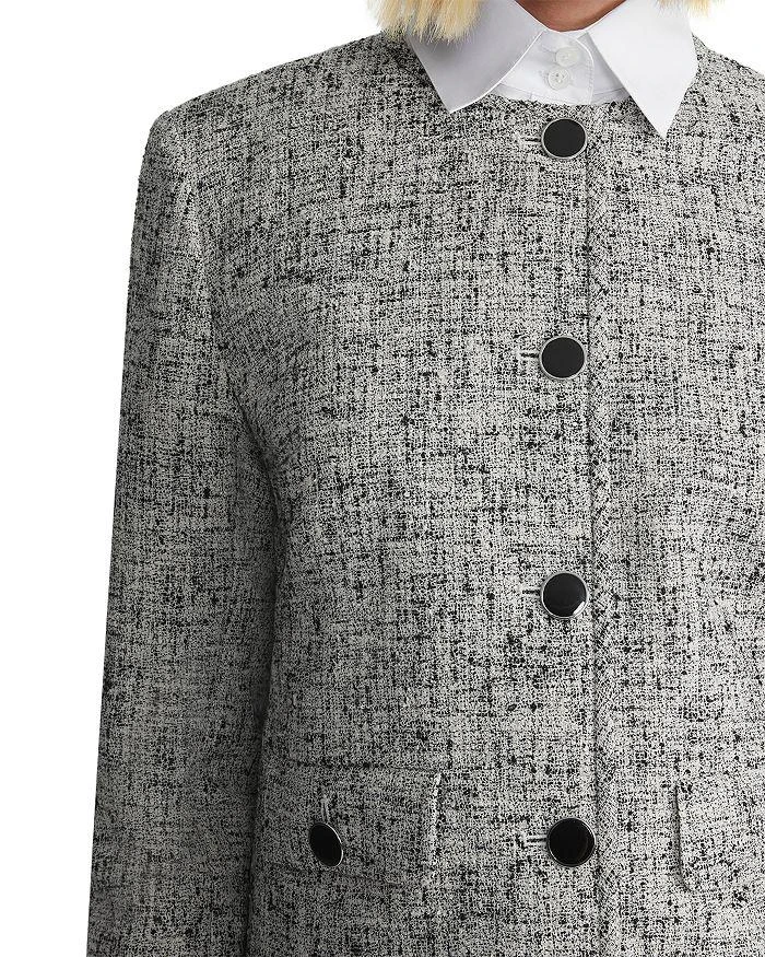 Lafayette 148 New York Collarless Flap Pocket Jacket 2