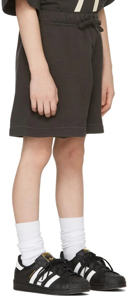 Essentials Kids Black Fleece '1977' Shorts 3