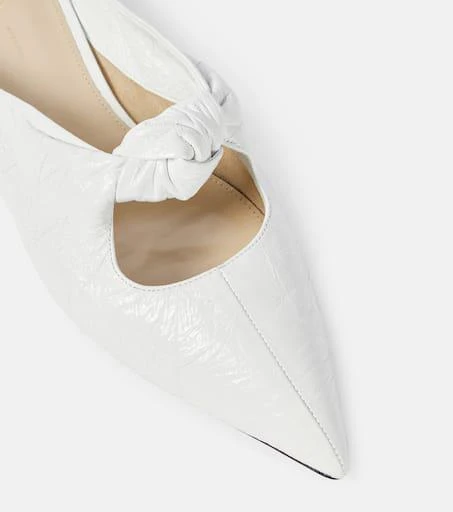 Khaite Rowan leather flats 6