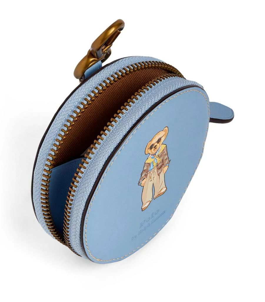 Ralph Lauren Leather Polo Bear Coin Pouch 2