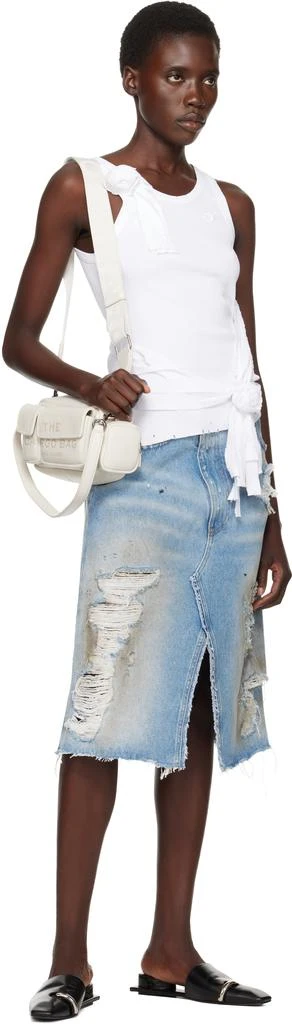 Marc Jacobs Off-White 'The Leather Cargo' Bag 4