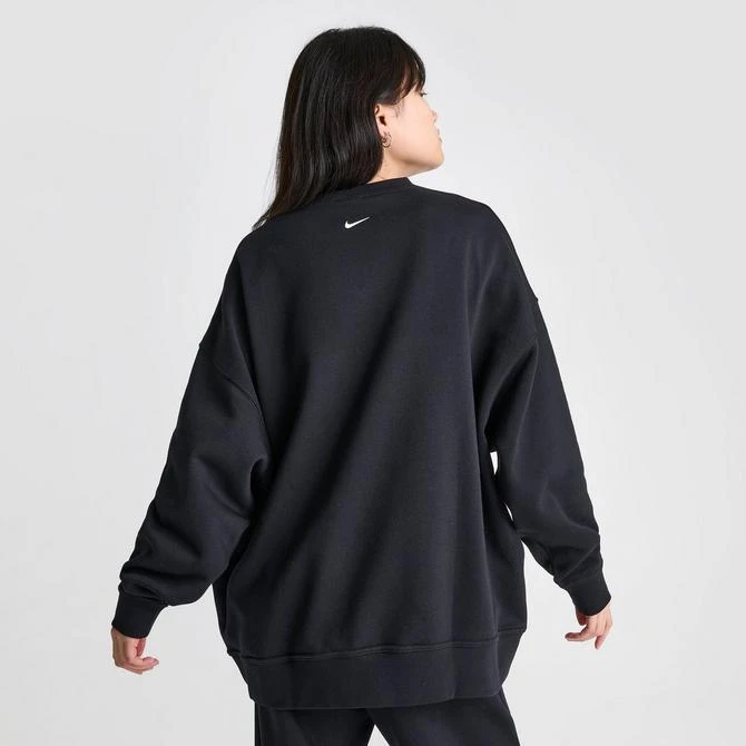 NIKE Women's Nike Sportswear Swoosh Oversized Crewneck Sweatshirt 4