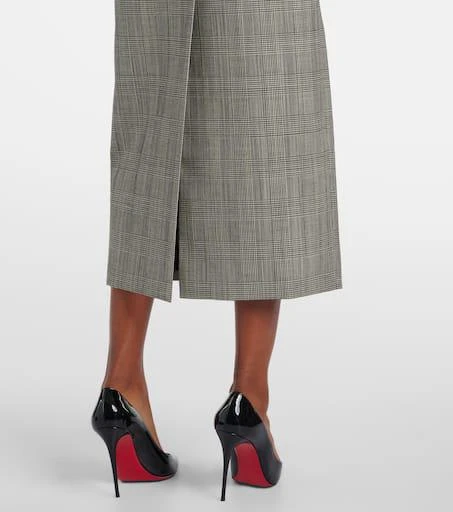 WARDROBE.NYC Prince of Wales check midi skirt 5