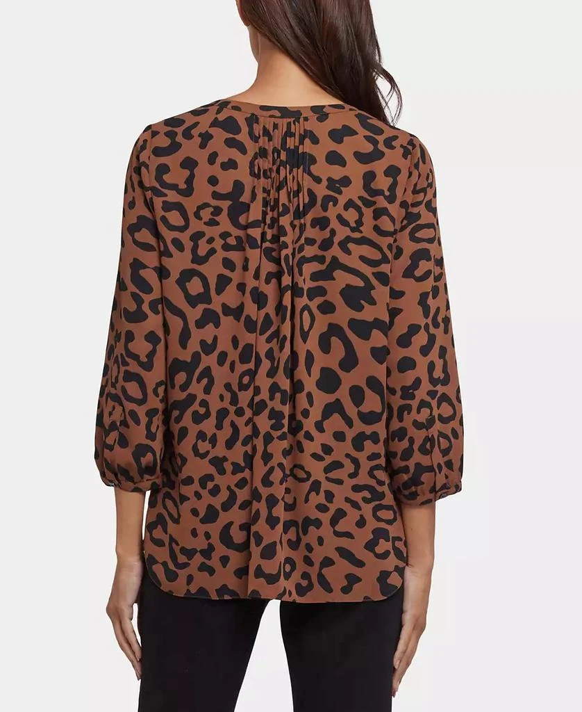 Macy's NYDJ Women's Pintuck V Neck Top 2